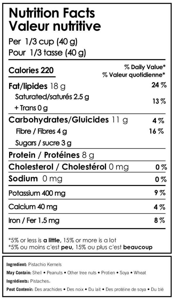 Pistachio_Kernels_nutrition